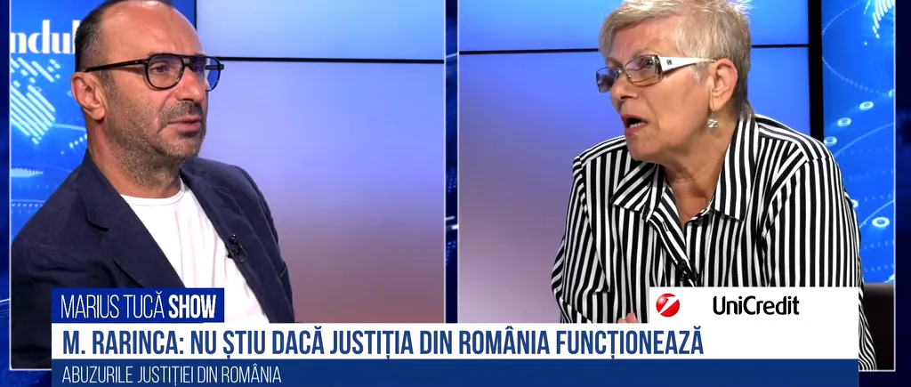 VIDEO | Mariana Rarinca, despre justiția din România: „Nici nu știu dacă funcționează. Ce-i mai rău este că din urmă vin cei școliți de actualii judecători”