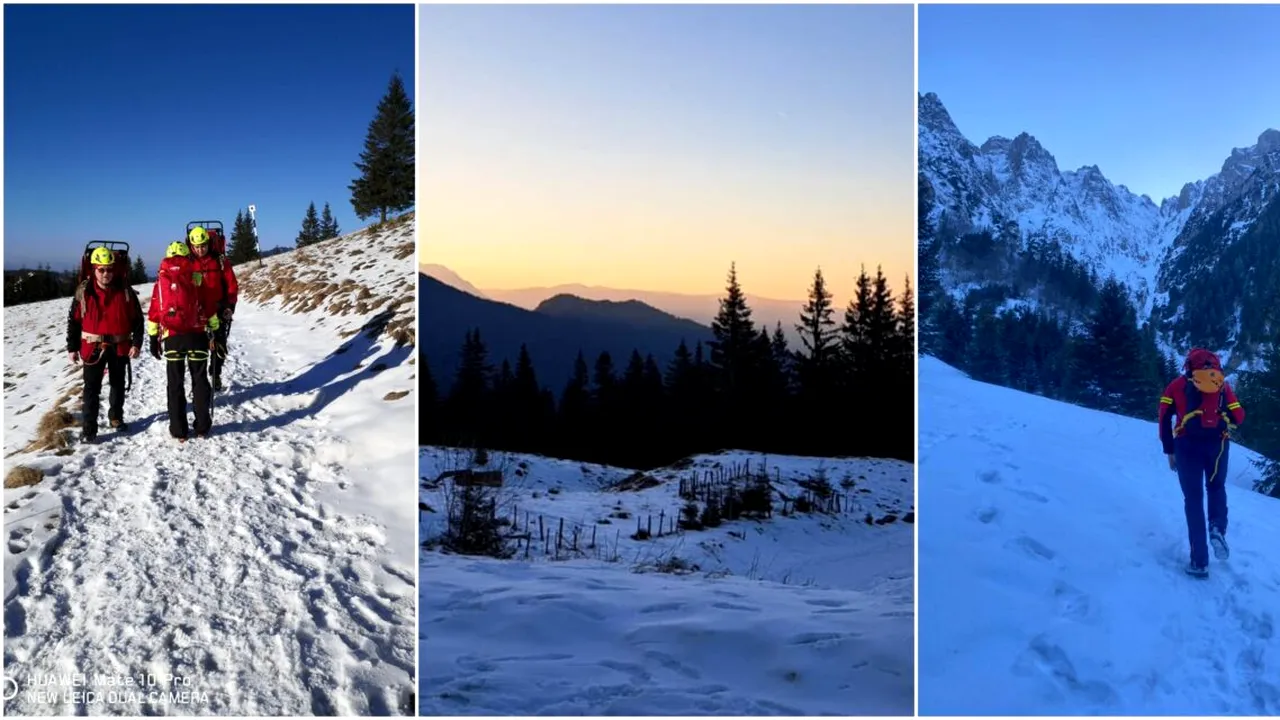 O tânără de 25 de ani a CĂZUT într-o prăpastie de peste 100 de metri, în Munții Bucegi. Salvamont a intervenit în forță