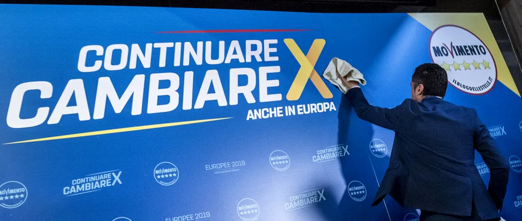Mișcarea Cinci Stele din Italia a votat formarea unei coaliții cu Partidul Democrat