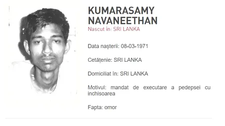 Bărbat condamnat pentru omor, adus în țară după 33 de ani de la comiterea faptei