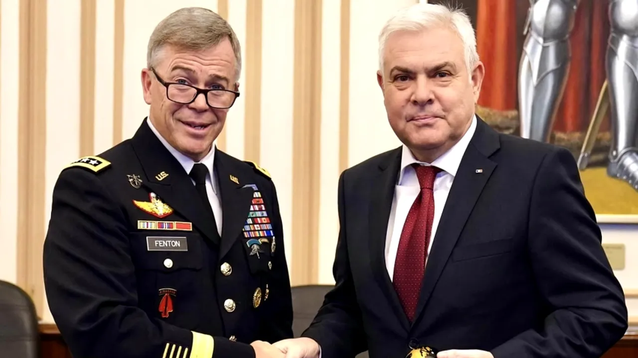 Ministrul Apărării, întrevedere cu șefii Comandamentului pentru Operaţii Speciale ale SUA