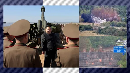 Coreea de Nord a aruncat în aer drumuri și căi ferate, intensificând pregătirile pentru RĂZBOIUL cu Coreea de Sud