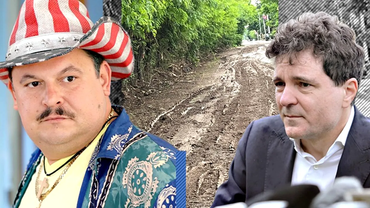 EXCLUSIV | Veste proastă pentru Mihai Bobonete. Strada care l-a scos din minți pe actor, și pentru care a început războiul cu Nicușor Dan, nu se asfaltează prea curând. Ce răspunde Primăria