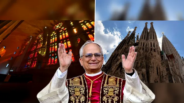 Papa Leon, așteptat să sfințească noul turn al lui Hristos de la Sagrada Familia din Barcelona