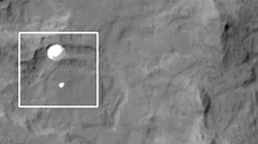 Cum a făcut NASA fotografia în care Curiosity coboară pe suprafața lui Marte