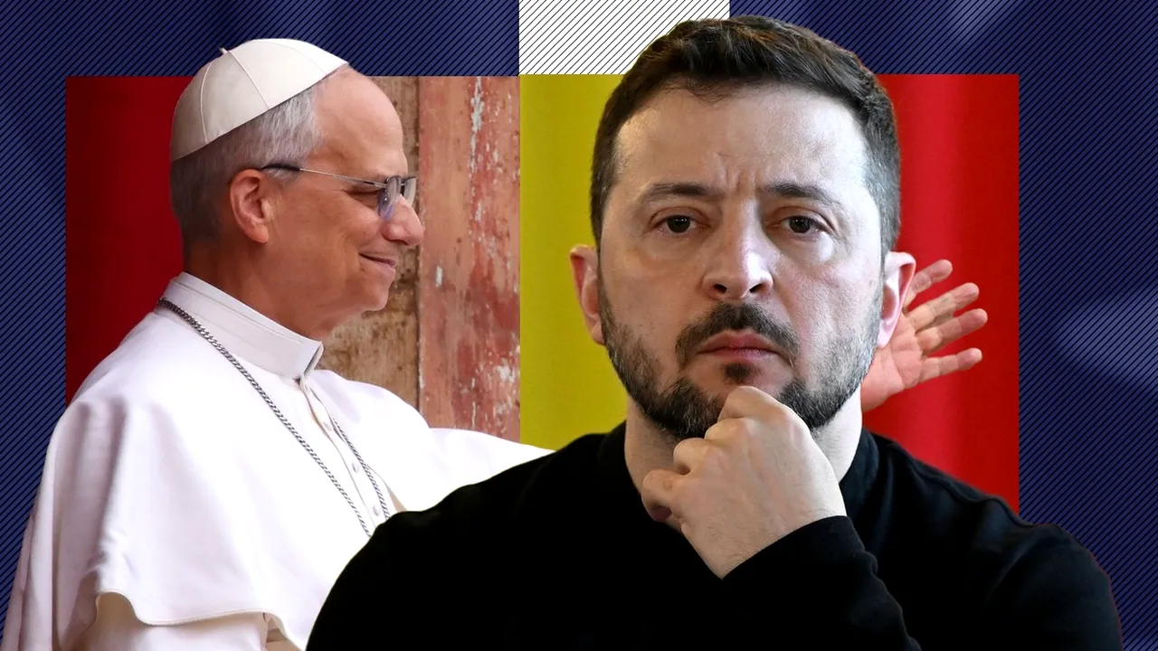 Papa Leon va avea o întâlnire privată cu Volodimir Zelenski, după CEREMONIA de la Vatican