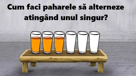Test de logică. 8 din 10 oameni nu găsesc rezolvarea. Știi care e soluția?