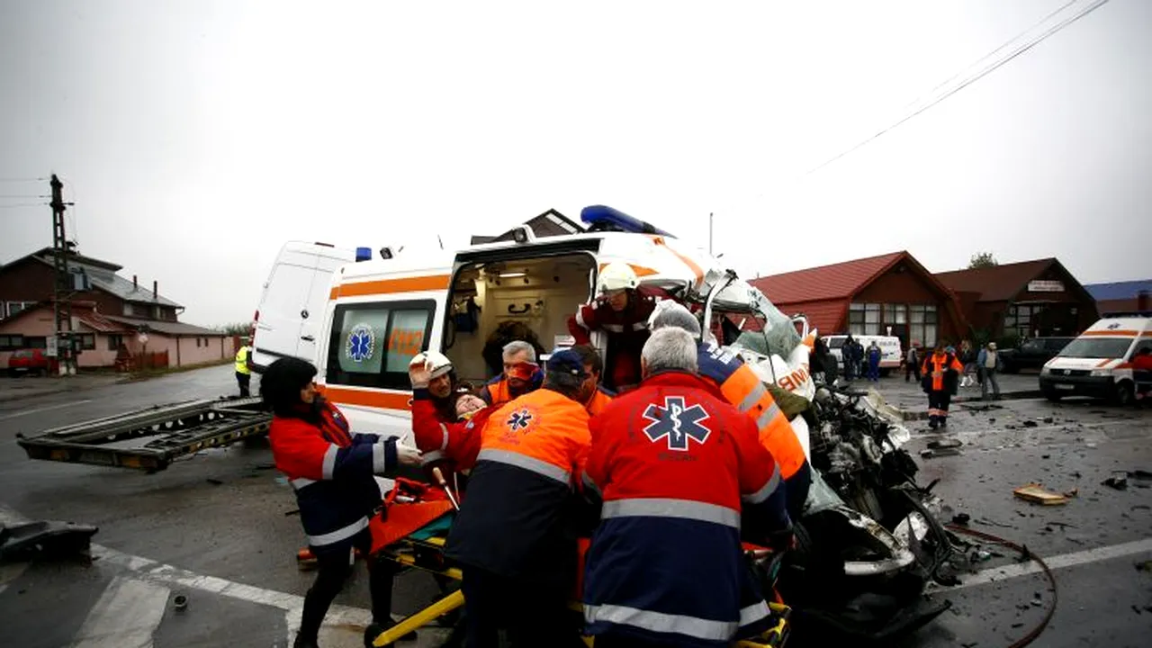 Trafic blocat pe DN1, în urma unui accident