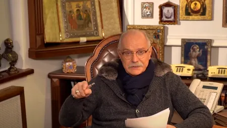 Regizorul rus Nikita Mihalkov, internat în stare gravă la Moscova