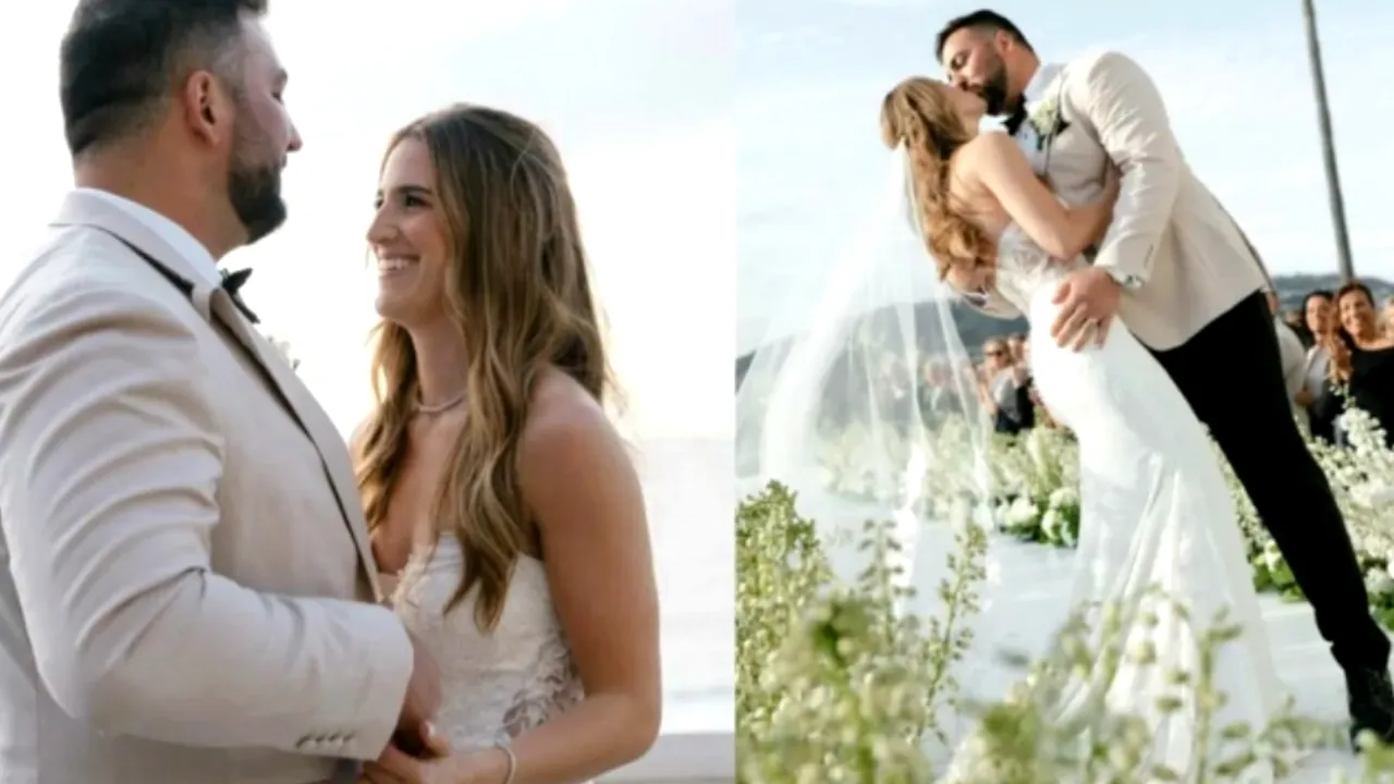 Cele mai CUNOSCUTE vedete din SUA au petrecut românește la nunta Sabrinei Ionescu. Starurile din NBA au dansat pe ritmuri machedoneşti