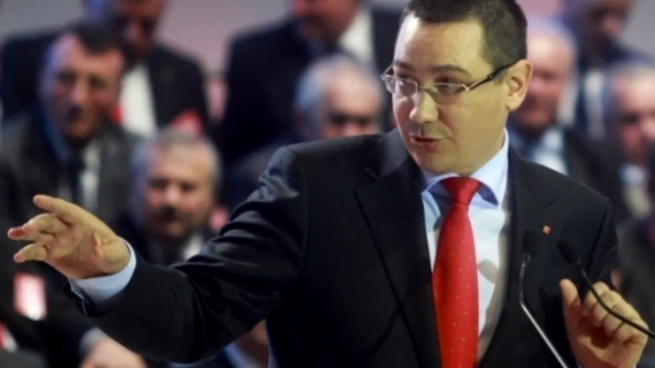 Ponta: Dacă viitorul președinte va fi de centru-stânga, premierul obligatoriu să fie centru-dreapta