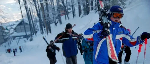 Aproximativ 5.000 de turiști la Straja, unde a avut loc un concurs de schi