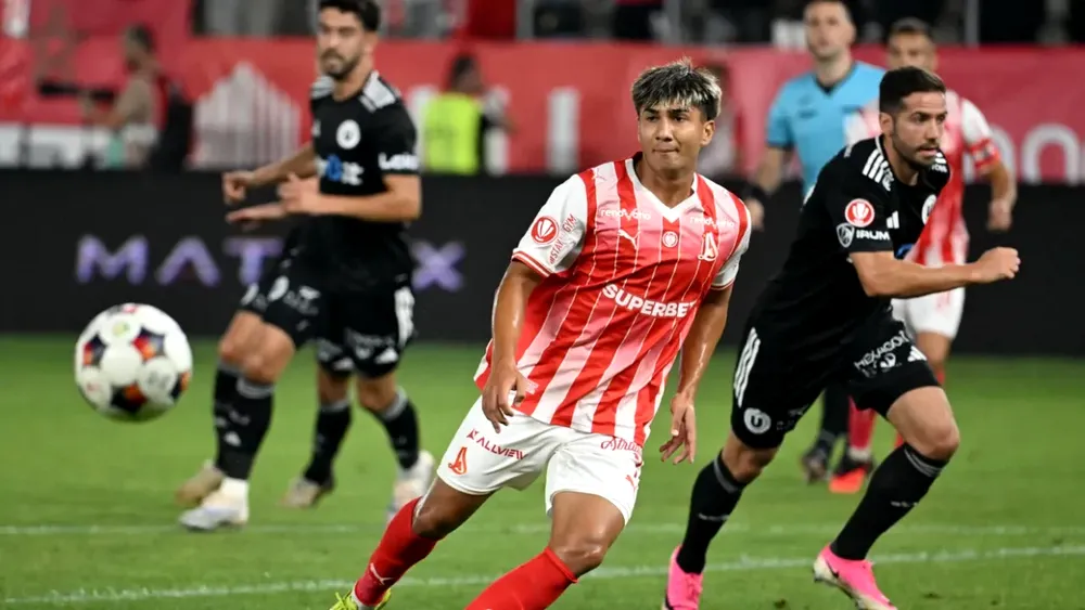 Ce gest a făcut Alexandru Musi după ce a luat cartonaş roşu în Dinamo – „U” Cluj 2-1