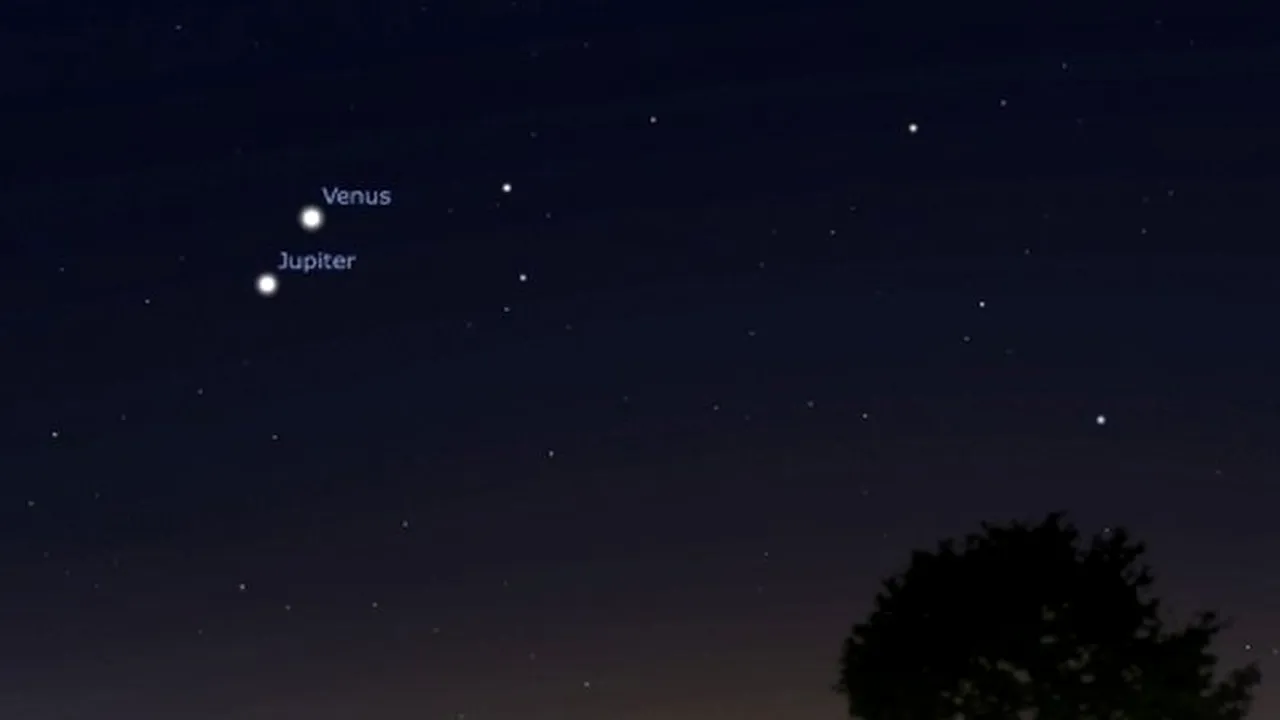 Fenomen astronomic spectaculos: două dintre planetele sistemului nostru solar se vor 