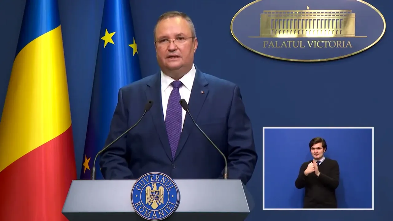 Mesajul în limba engleză al premierului Ciucă în cadrul #StandUpForUkraine: „Cu toții sperăm la pace, dar până atunci suntem cu toții alături de Ucraina!”