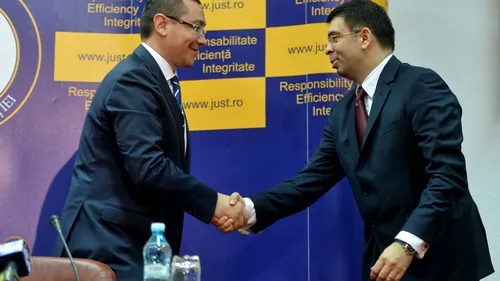 Ministrul Justiției a venit la ședința PSD. Ponta: Vrem o țară în care să fie înregistrați doar cei care comit fapte penale, să nu mai dea Băsescu stenogramele în presă