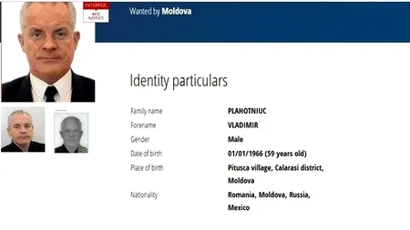 Oligarhul Vladimir PLAHOTNIUC, dat în căutare internațională, a devenit „Vito Perez Gonzalez”, cetățean mexican