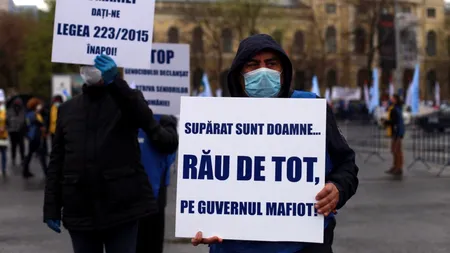Cinci confederații sindicale organizează mitinguri în Piața Victoriei. Sindicaliștii, nemulțumiți de „refuzul constant al dialogului social” (FOTO)