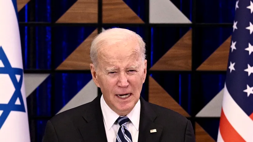 Joe Biden va suplimenta sprijinul pentru apărarea Israelului și anunță asistență umanitară pentru civilii palestinieni