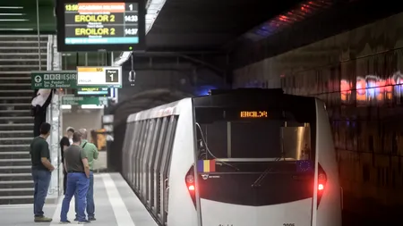 Cod Roșu și în subteran. Stația de metrou Eroilor a fost INUNDATĂ după ploile torențiale din București