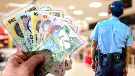 Câți lei primește SALARIU un agent de securitate în Iulius Mall din Cluj-Napoca. E plătit la zi!