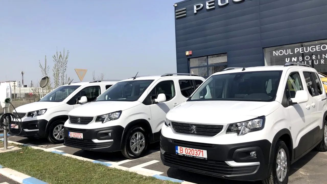 Trust Motors oferă trei autovehicule Peugeot Institutului Național de Boli Infecțioase „Prof. Dr. Matei Balș”