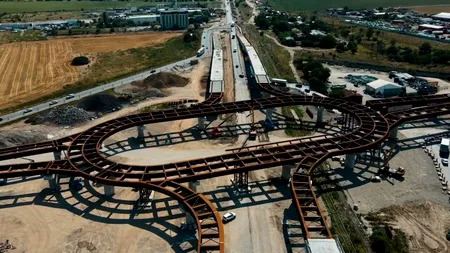 VIDEO spectaculos | Cum arată acum Pasajul Olteniței – Popești Leordeni de pe Centura Capitalei. „Va fi dat în trafic la finalul anului”