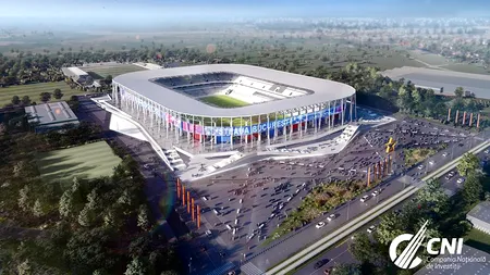 Compania Națională de Investiții SCHIMBĂ arhitectura noului stadion STEAUA. Cum va arăta arena din Ghencea