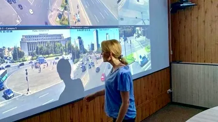 Protest 10 august | Piața Victoriei, supravegheată video de Poliția Locală: Gabriela Firea a fost în inspecție - FOTO 