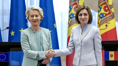UE reiterează sprijinul pentru integrarea REPUBLICII MOLDOVA /Ursula von der Leyen: „Vă putem ajuta să dublați anvergura economiei”