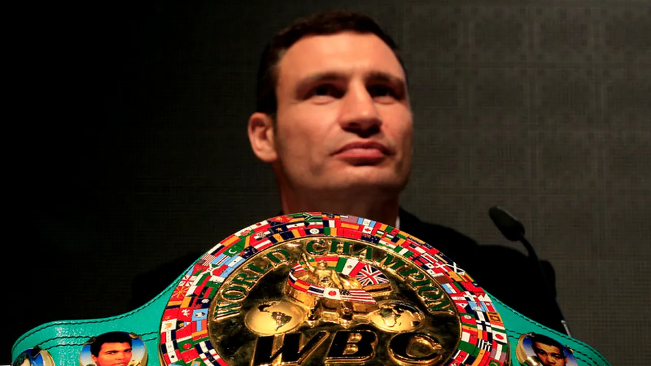 Anunțul făcut de pugilistul Vitali Klitschko: 