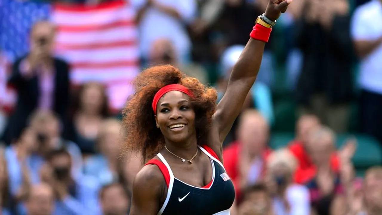 JO LONDRA 2012. Unde vrea Serena Williams să sărbătorească titlul olimpic de la simplu