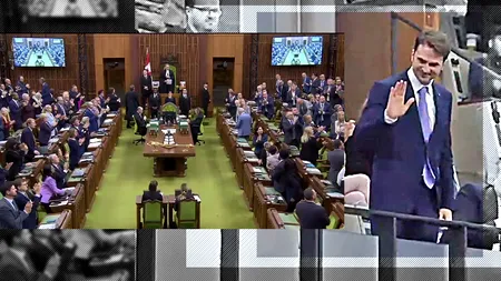 VIDEO| Ministrul Sebastian Burduja, aplaudat în picioare în Parlamentul Canadei, după semnarea acordului nuclear de trei miliarde de dolari cu România