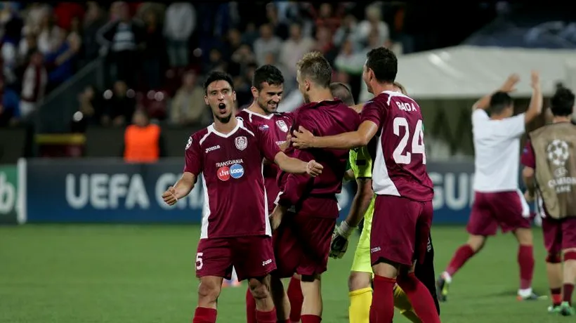 CFR CLUJ - FC BASEL 1-0. Campioana ROMÂNIEI s-a CALIFICAT în grupele LIGII CAMPIONILOR
