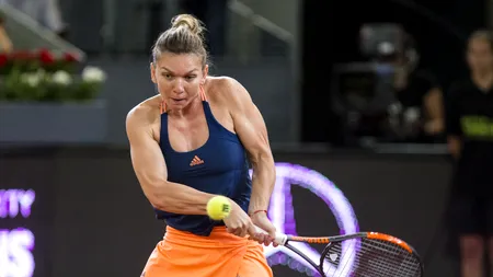 Campioana Simona Halep n-a stat nicio o oră pe teren în primul meci de la Madrid:  6-1, 6-2 cu K. Pliskova