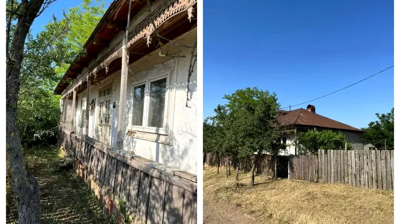 Localitatea din România în care o casă se vinde cu 7.500 de EURO. Are 4 camere și un teren generos