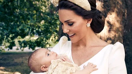 Primele fotografii oficiale de la botezul prințului Louis al Marii Britanii