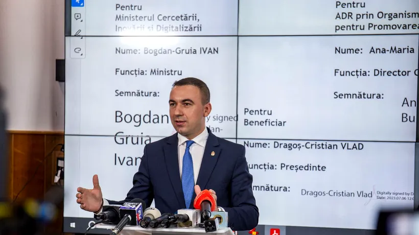 Iohannis a luat act de demisia Gabrielei Firea și l-a numit interimar pe Bogdan Ivan la Ministerul Familiei