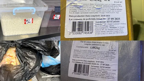 Zeci de kilograme de mâncare stricată la cantina unei școli private de top din București. Unele alimente erau expirate de anul trecut