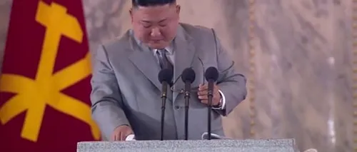 Kim Jong-un, în lacrimi în fața poporului! Ce l-a emoționat pe dictatorul nord-corean: „Îmi pare foarte rău!” - VIDEO