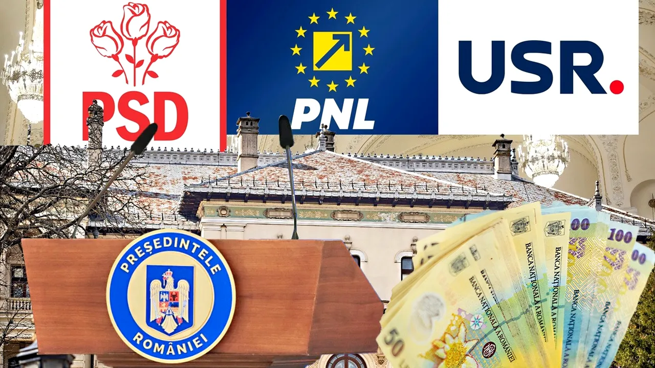 TVA 21%, impozit pe profit 19% și ACCIZE mărite cu 20%. Ce măsuri propun PSD, PNL și USR pentru reducerea deficitului?