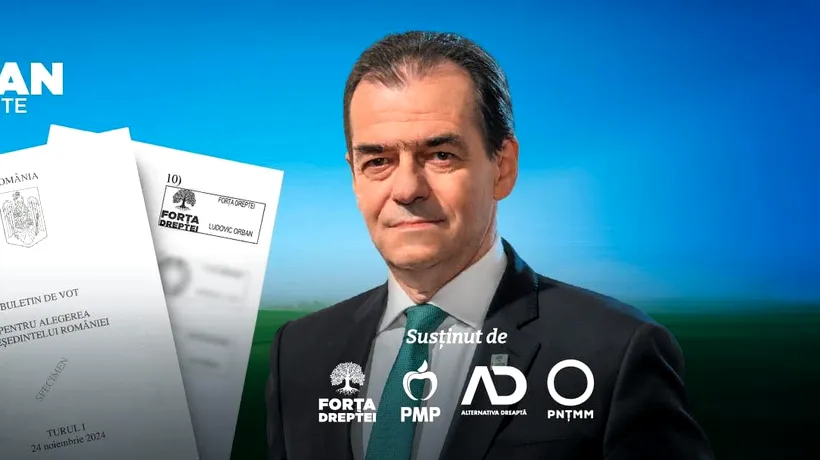 Ludovic ORBAN se consideră victima unei dezinformări/Forţa Dreptei nu s-a retras din competiţia electorală, candidăm la alegerile parlamentare