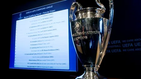 Trofeul Ligii Campionilor a fost expus în centrul Capitalei