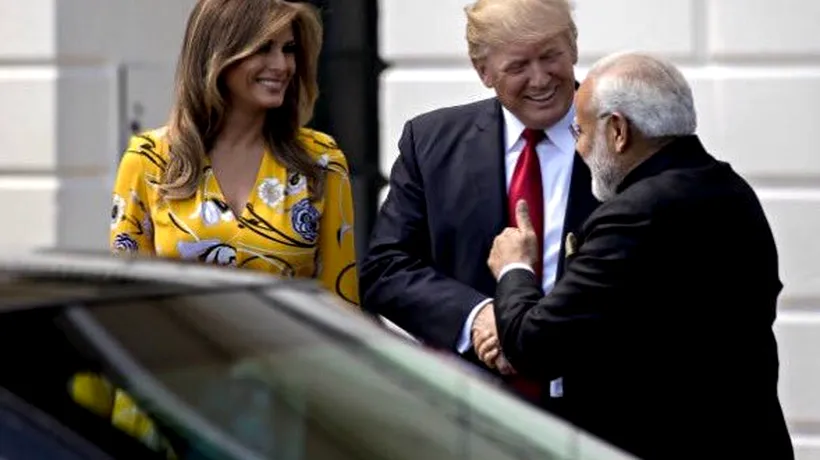 Pence, despre întâlnirea lui Trump cu premierul Indiei: „istorică și „productivă