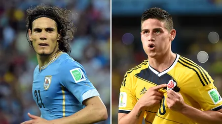 Campionatul Mondial de Fotbal 2014. Columbia trece ușor de Uruguay și merge în sferturi