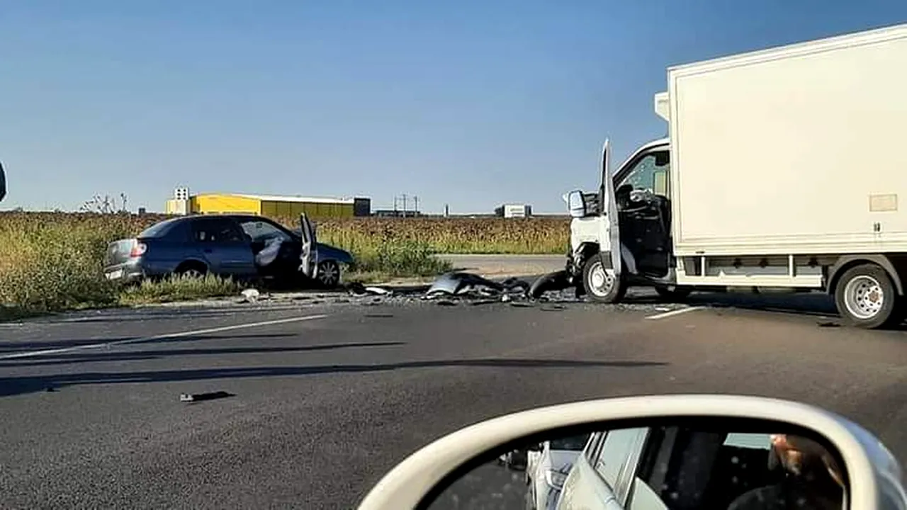 Accident grav în Ilfov. O persoană a murit, iar alte două au fost rănite