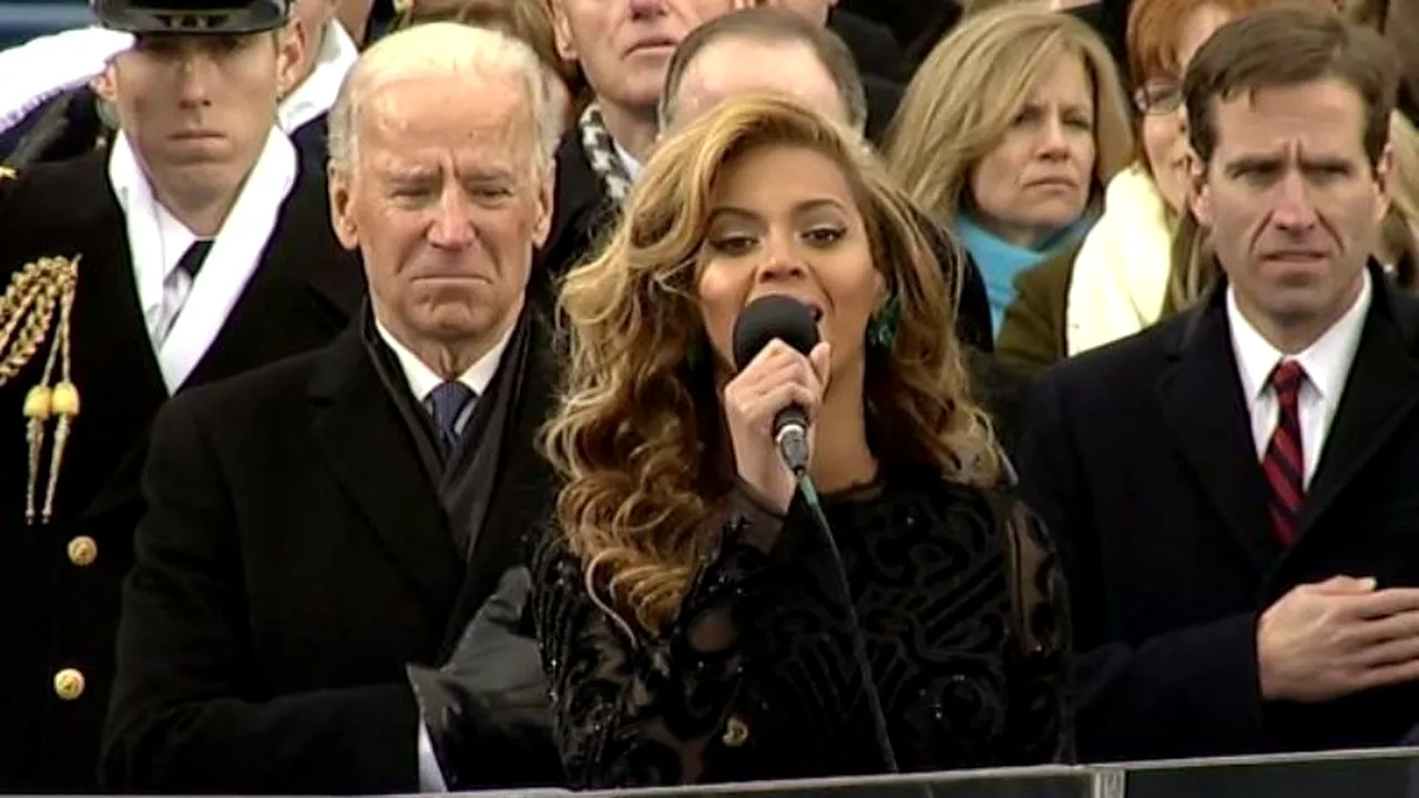Confirmat. Beyonce a făcut playback la ceremonia de învestire a lui Obama. VIDEO