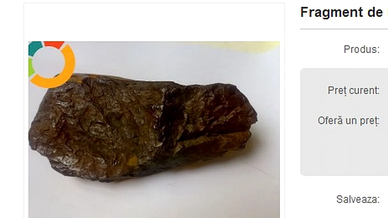 Ce a scos un român la vânzare pe internet