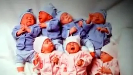 Primii septupleți din lume au împlinit 16 ani. GALERIE FOTO