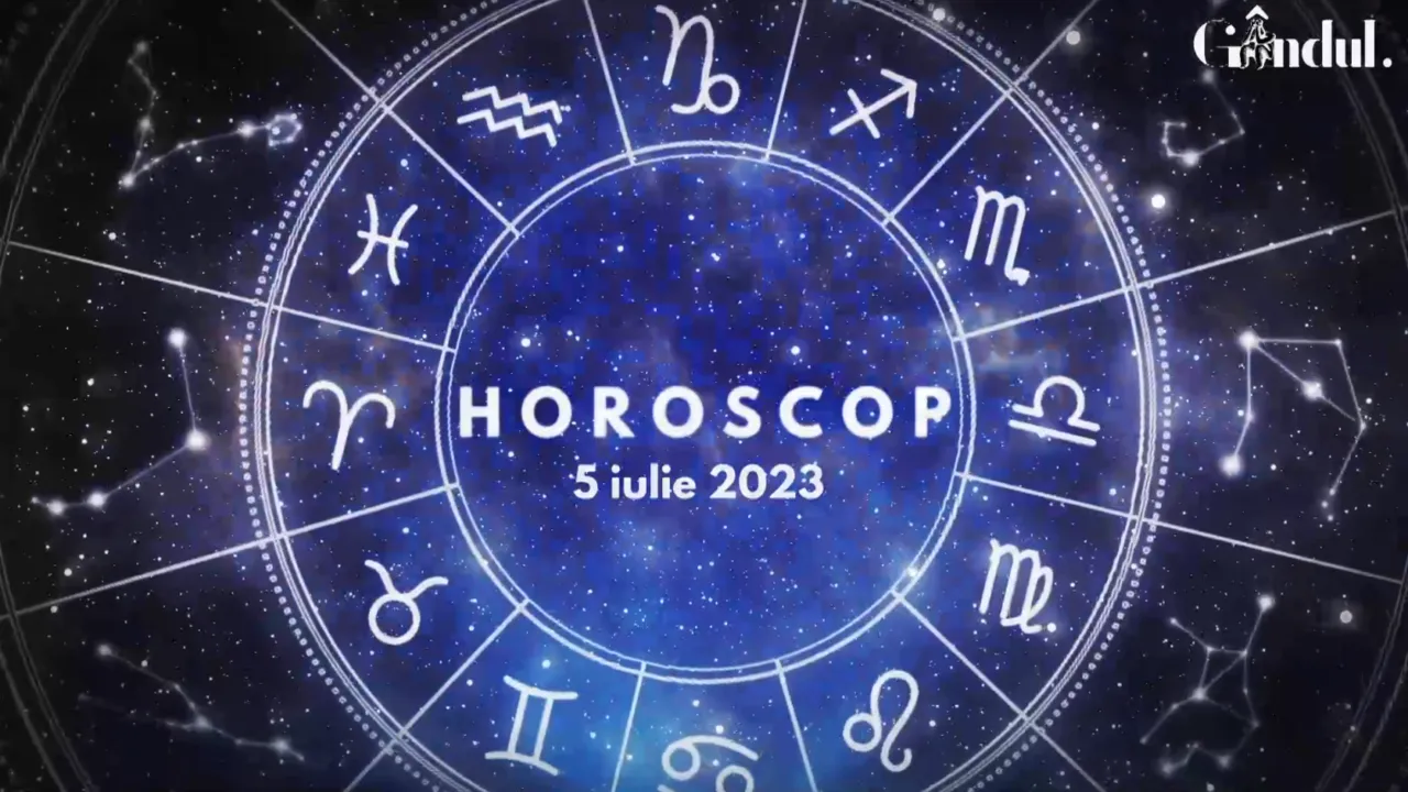 VIDEO | Horoscop zilnic miercuri, 5 iulie 2023. O conversație cu cineva poate să atingă unele chestiuni sensibile, în cazul unor nativi